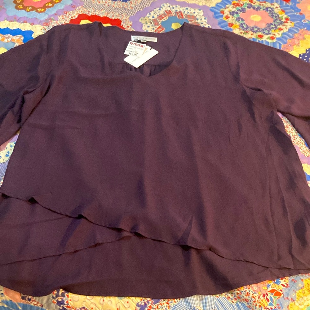 Women's Purple Blouse